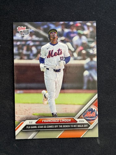 2024 Topps Now 149 Francisco Lindor