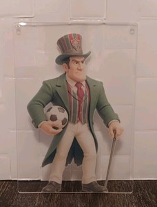 Fluminense Mascote Brazil,  Brasileirao,  Carioca,  11 X 8 Inches,  In Acrylic 
