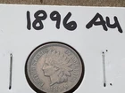 1896 AU Indian Head Cent