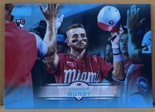 2025 Topps Stadium Club Connor Norby Light Blue Parallel Miami Marlins RC #149
