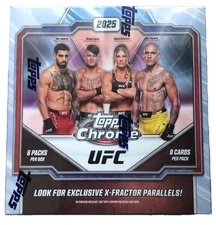 2025 Topps UFC Chrome Mega Box