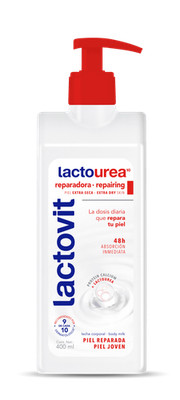 Lactovit LactoUrea Repairing Body Milk Lotion for Extra Dry Skin -400ml(13.5 OZ)