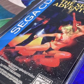 The Space Adventure by Hudson Soft Sega CD w/ Manual, CD Soundtrack, Action