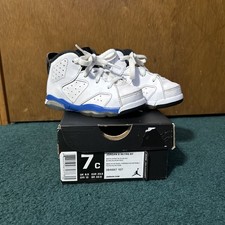 Toddler Size 7c Jordan 7 Racer Blue TD 