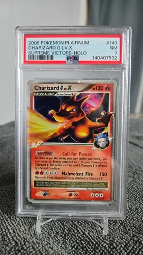 Charizard G Lv.X - Supreme Victors Holo (143/147) - PSA 7 - 2009