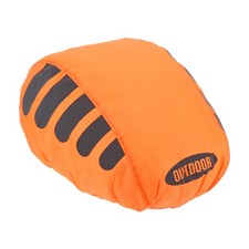 Cycling Bicycle Helmet Cover Motorcycle Helmet Rain Covers Ride Gear Orange