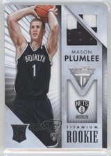 2013-14 Panini Titanium Rookie Jerseys Prime 5/10 Mason Plumlee #78 1l7