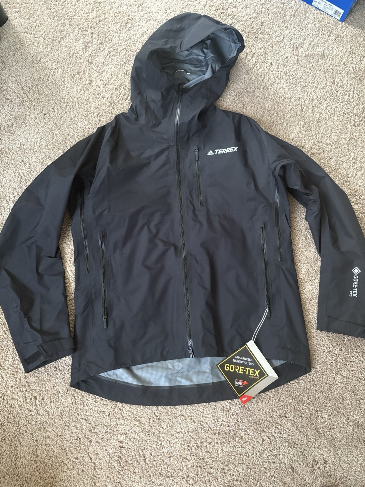 Adidas Terrex TechRock GTX J GM4819 Gore-Tex Pro Mens Rain Jacket L MSRP $550 image 4