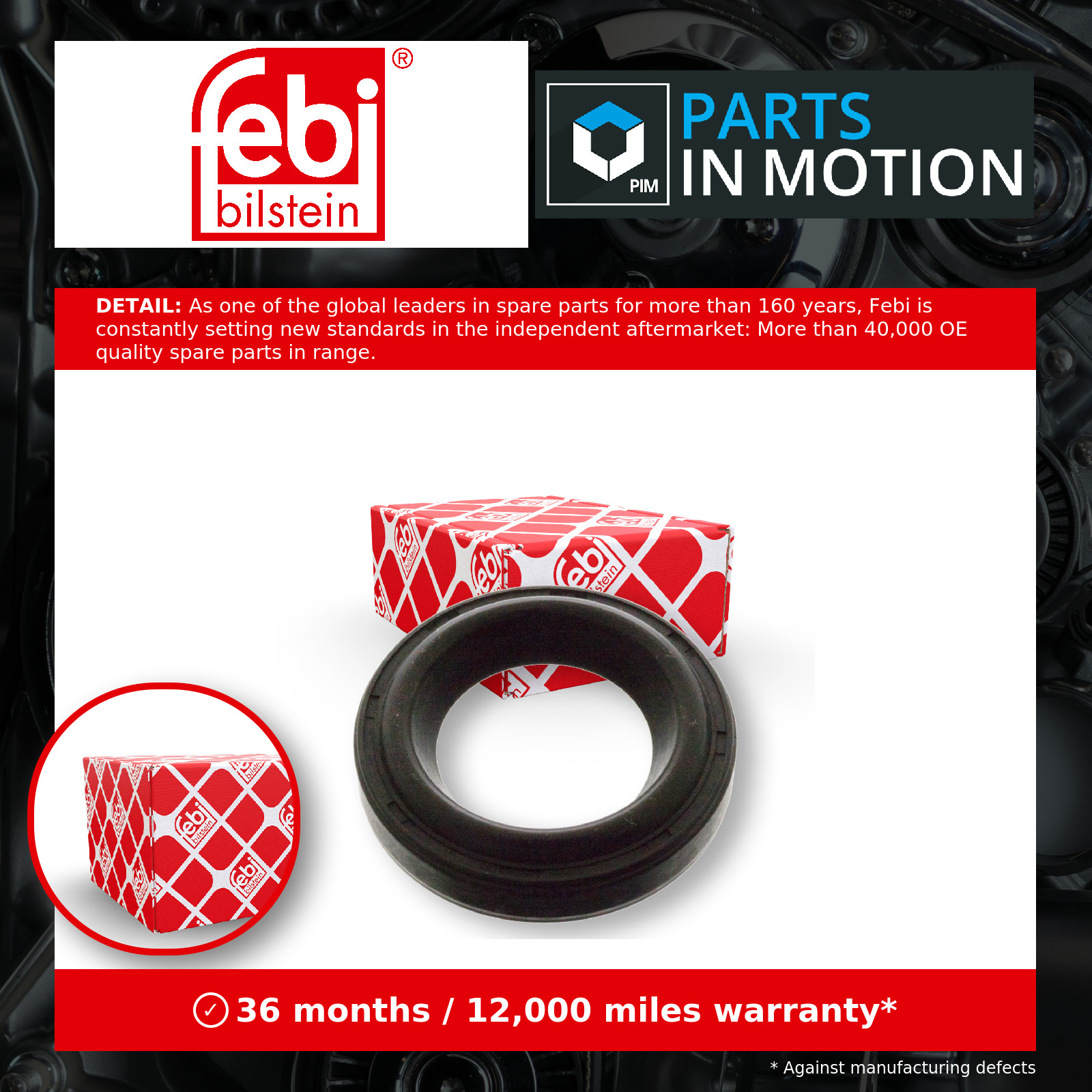 Febi Bilstein Spark Plug Shaft Seal Ring - 102578 - Image 12