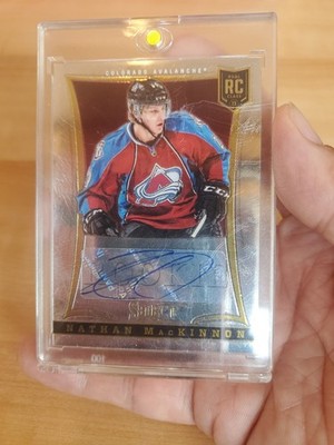 Nathan MacKinnon Auto 2013 Rookie Card Rare Only 399 Made Of This Card.