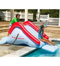 Swimline Super Water Slide Inflatable Swimming Pool Toy Kids Summer Fun | 90809