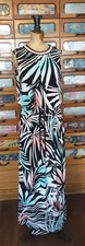 Wallis Tropical print maxi dress jerseyholiday Beach UK 12