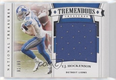 2020 Panini National Treasures Tremendous 91/99 TJ Hockenson #TT-TH 0i1l