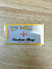 TP Mills Custom Shop Hand Crafted Putter Shaft Label, NEW