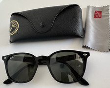 Ray Ban Eyeglasses, Frames, RB 4259 601/71, 50-20-145, 3N Black, Italy pre owned