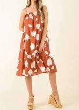 Thml Cloud Print Dress Size M