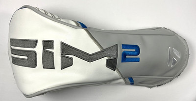 TAYLORMADE Sim 2 Driver Headcover Gray/White/Blue