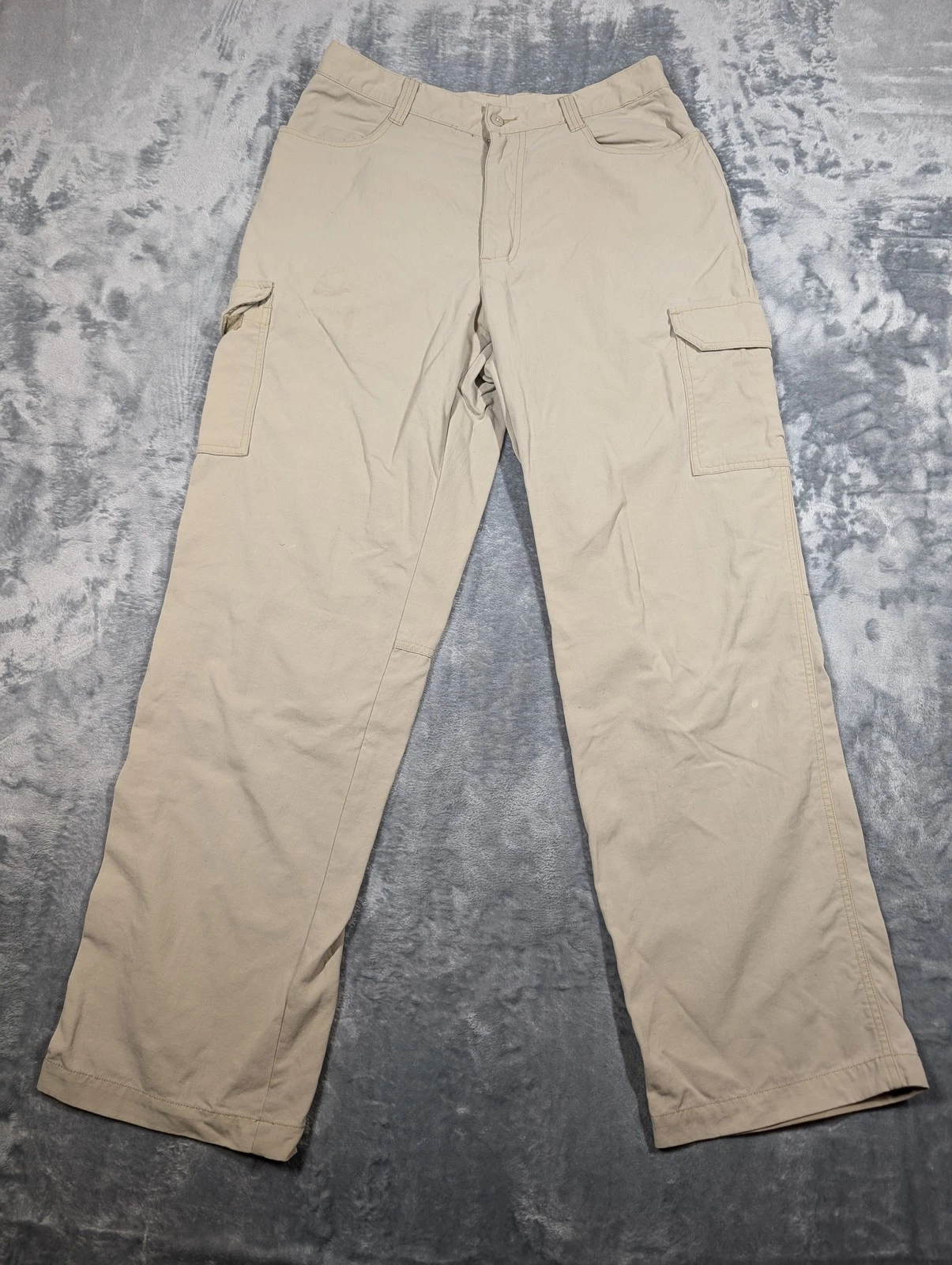 VTG Patagonia Cargo Pants Mens 30x32 Khaki Beige Outdoor Hiking Workwear Utility