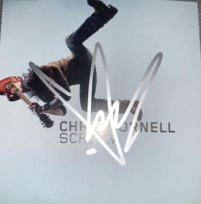 Chris Cornell signed Soundgarden Audioslave Scream CD W/ PROOF Temple of the Dog