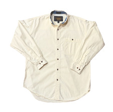 Vintage Polo Ralph Lauren CHAPS Boy Scout Salute Tag Button-Down Shirt White XL