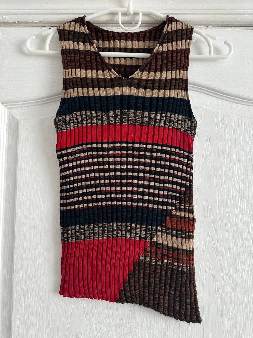 Celine Phoebe Philo Era Archive Knit Silk Cashmere Sleeveless Top Italy Rare