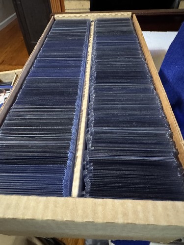 400 Gently Used 3X4 Top Loaders Rigid Sleeves Standard Size Trading Sports Cards