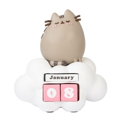 Grupo Erik Ewiger Kalender Pusheen Cat Figur - 3D Kalender Tischkalender zum Auf