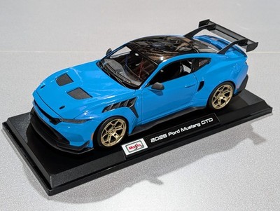 Maisto 1:18 2025 Ford Mustang GTD - Performance Blue - NEW IN BOX