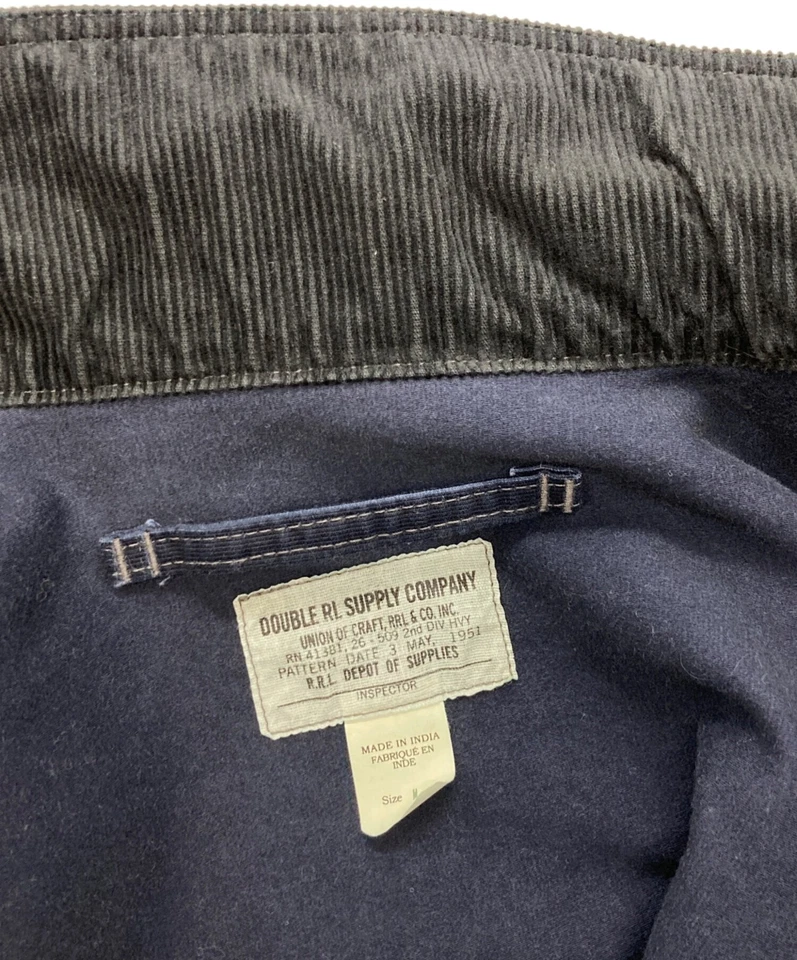 RRL Ralph Lauren Bower Deck Jacket N-1 Navy Size M - Image 4 of 4