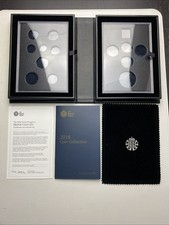 2018 Royal Mint Proof Coin Set Collector Edition - With Capsules And COA’s Empty