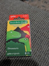 Yoto Brain Bots: Dinosaurs Audio Collection Yoto 8 Card Pack Audio Book Cards