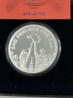 Silver Shield 1 oz Silver 2019 And Poverty For All Proof with COA.