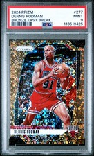 2024-25 Panini Prizm - Dennis Rodman #277 Bronze Fast Break Disco Prizm  /20