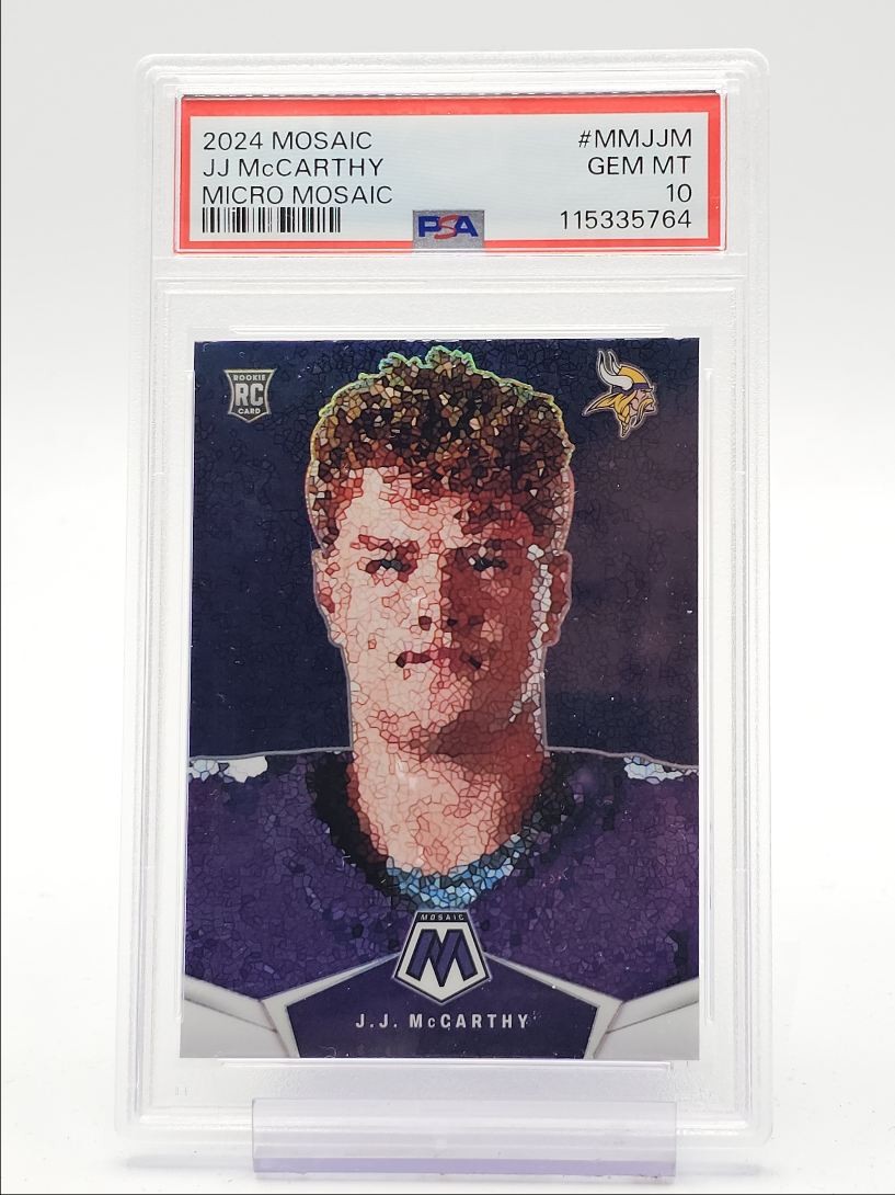 JJ McCarthy Panini Mosaic Micro Mosaic #MMJJM Base