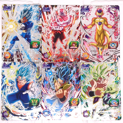 BM3-DCP Full Complete Set of 6 Super Dragon Ball Heroes Trading