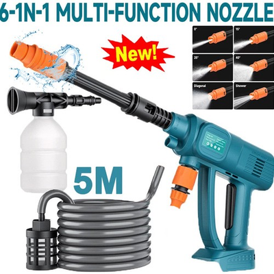 #ad #ad 6 in 1 Cordless High Pressure Washer Water Cleaner Gun For Makita 18V Battery US $27.99