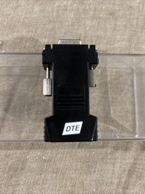 Binary DB9 Female to RJ45 Modular Adapter with Straight Pinout