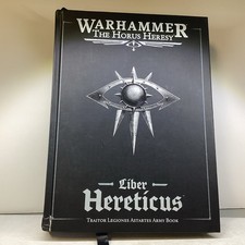WARHAMMER HORUS HERESY liber hereticus: traitor legiones astartes 2nd ed. ng9507