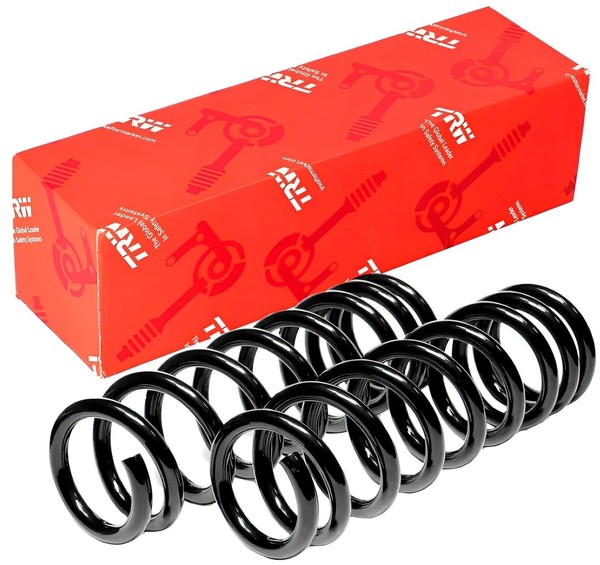 2X Trw Federn Fahrwerksfedern Hinten FüR Renault Clio Iii BR0/1 CR0/1-image