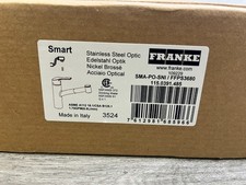 Franke SMA-PO Smart 1.75 GPM Single Hole Pull Out Kitchen Faucet READ