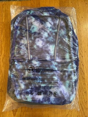 Lands End Kids ClassMate Large Backpack ''Plum Mystery Galaxy'' NEW