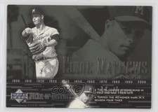 2002 Upper Deck Piece Of History Eddie Mathews #45 HOF 1q9
