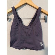 Free People workout tank top dark grey SZ XS/S