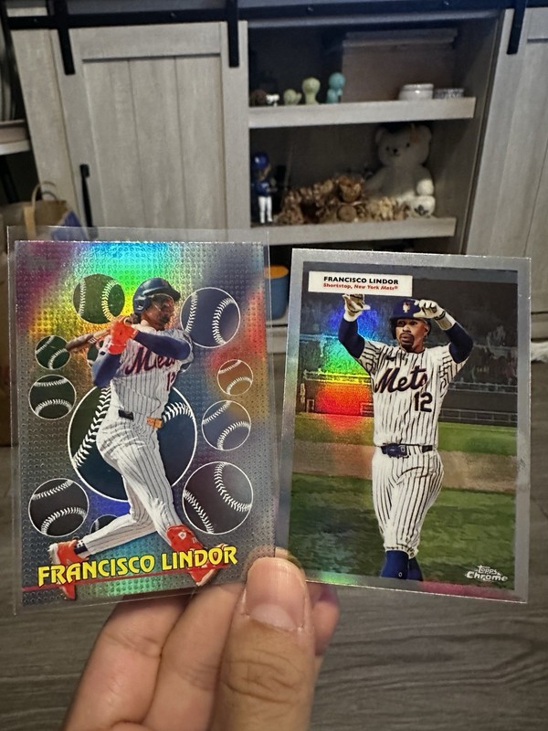 Topps Chrome Platinum Francisco Lindor Mike Piazza Doubleheader 55DH5 TOP-32 LOT