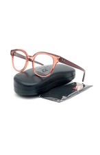 Ray Ban RX4324V 5942 50mm Transparent Light Red w/Demo Lens Eyeglasses 50-21-150