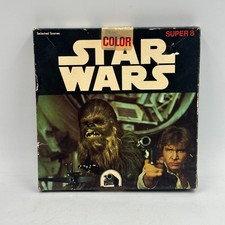 Star Wars Super 8mm Color Selected Scenes Film Reel F48 1977 Untested