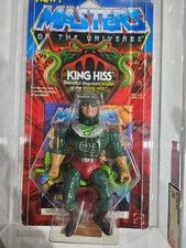 1986 Mattel MOTU King Hiss AFA 80NM
