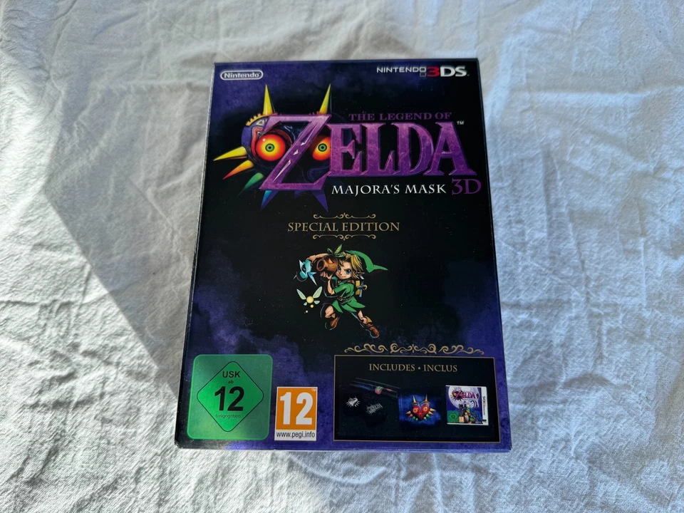 THE LEGEND OF ZELDA MAJORA'S MASK 3D SPECIAL EDITION NINTENDO 3DS NEW, photo 1 sur 2