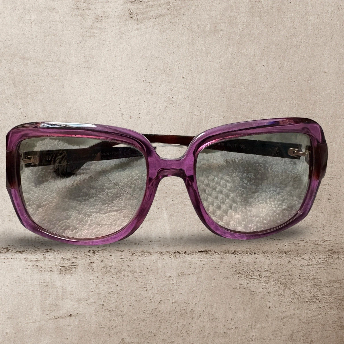 Tod’s TO29 81B Purple Women\'s Sunglasses Made In Italy 58-17-130mm Tod main image 2