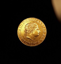 1820 Great Britain George III Gold Sovereign - Open 2 Variety